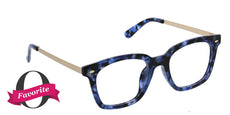 [Navy Tortoise / with Focus Blue Light Lenses]