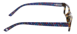 [Tortoise - Folk Stripe / Focus Blue Light Lenses]