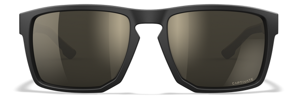 [Matte Black and Tan/CAPTIVATE™ Tungsten Mirror (Non-Polarized)]