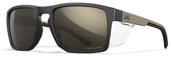 [Matte Black and Tan/CAPTIVATE™ Tungsten Mirror (Non-Polarized)]