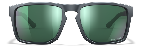 [Matte Graphite/CAPTIVATE™ Polarized Green Mirror]