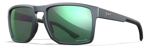 [Matte Graphite/CAPTIVATE™ Polarized Green Mirror]