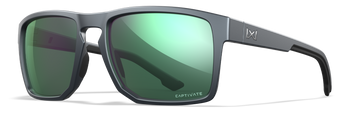 [Matte Graphite/CAPTIVATE™ Polarized Green Mirror]