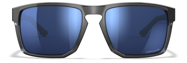 [Gloss Crystal Grey/CAPTIVATE™ Polarized Blue Mirror]