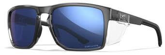 [Gloss Crystal Grey/CAPTIVATE™ Polarized Blue Mirror]