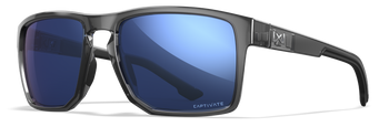 [Gloss Crystal Grey/CAPTIVATE™ Polarized Blue Mirror]