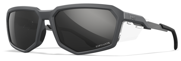 [Matte Grey/CAPTIVATE™ Polarized Black Mirror]