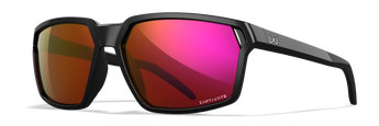 [Gloss Black/CAPTIVATE™ Red Mirror (Non-Polarized)]