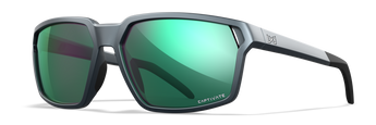 [Matte Graphite/CAPTIVATE™ Polarized Green Mirror]