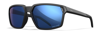 [Matte Black/CAPTIVATE™ Polarized Blue Mirror]