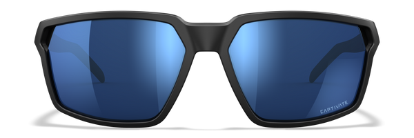 [Matte Black/CAPTIVATE™ Polarized Blue Mirror]