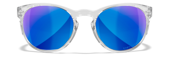 [Gloss Crystal Light Sapphire Blue/CAPTIVATE™ Polarized Blue Mirror]