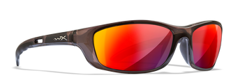 [Black Crystal/CAPTIVATE™ Polarized Red Mirror]