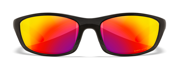 [Black Crystal/CAPTIVATE™ Polarized Red Mirror]