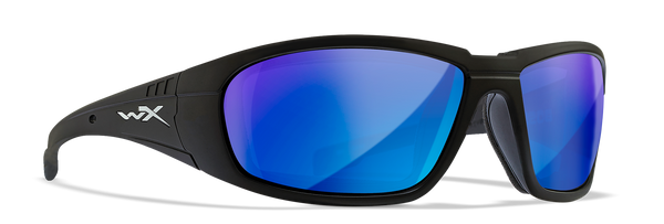 [Matte Black/CAPTIVATE™ Polarized Blue Mirror]