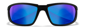 [Matte Black/CAPTIVATE™ Polarized Blue Mirror]