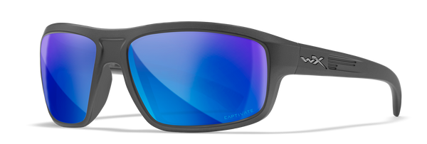 [Matte Graphite/CAPTIVATE™ Polarized Blue Mirror]