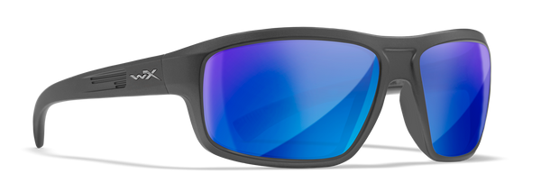 [Matte Graphite/CAPTIVATE™ Polarized Blue Mirror]