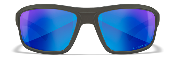 [Matte Graphite/CAPTIVATE™ Polarized Blue Mirror]