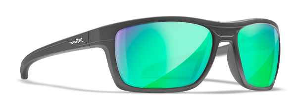 [Matte Graphite/CAPTIVATE™ Polarized Green Mirror]