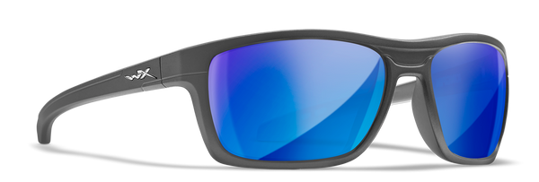 [Matte Graphite/CAPTIVATE™ Polarized Blue Mirror]