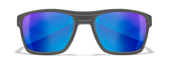 [Matte Graphite/Polarized Blue Mirror]