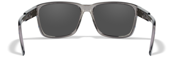 [Gloss Crystal Dark Grey/CAPTIVATE™ Polarized Blue Mirror]