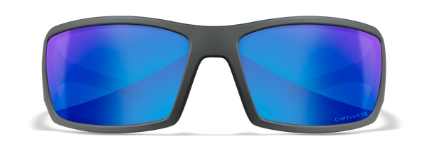 [Matte Grey/CAPTIVATE™ Polarized Blue Mirror]