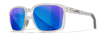 [Gloss Clear Crystal/CAPTIVATE™ Polarized Blue Mirror]