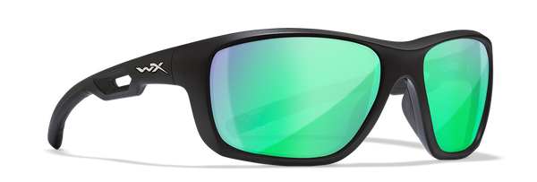 [Matte Black/CAPTIVATE™ Polarized Green Mirror]