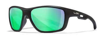 [Matte Black/CAPTIVATE™ Polarized Green Mirror]