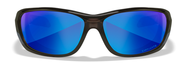 [Black Crystal/CAPTIVATE™ Polarized Blue Mirror]