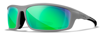 [Matte Grey/CAPTIVATE™ Polarized Green Mirror]