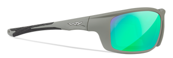 [Matte Grey/CAPTIVATE™ Polarized Green Mirror]