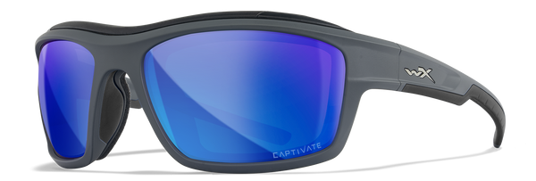 [Matte Grey/CAPTIVATE™ Polarized Blue Mirror]