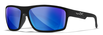 [Matte Black/CAPTIVATE™ Polarized Blue Mirror]