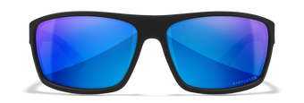 [Matte Black/CAPTIVATE™ Polarized Blue Mirror]