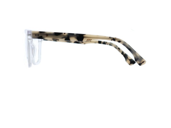 [Clear w/ Cream Tortoise]