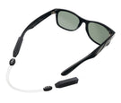 Luxe Performance Eyewear Cable Strap Clear 16"