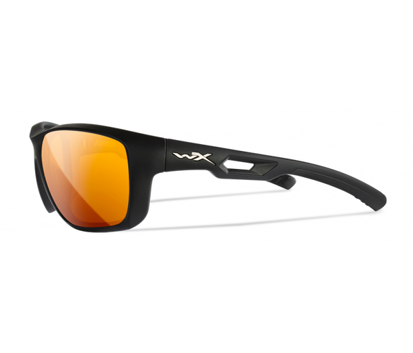 [Matte Black - Captivate Polarized Bronze Mirror]